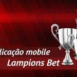 Aplicação mobile da Lampions Bet no Brasil